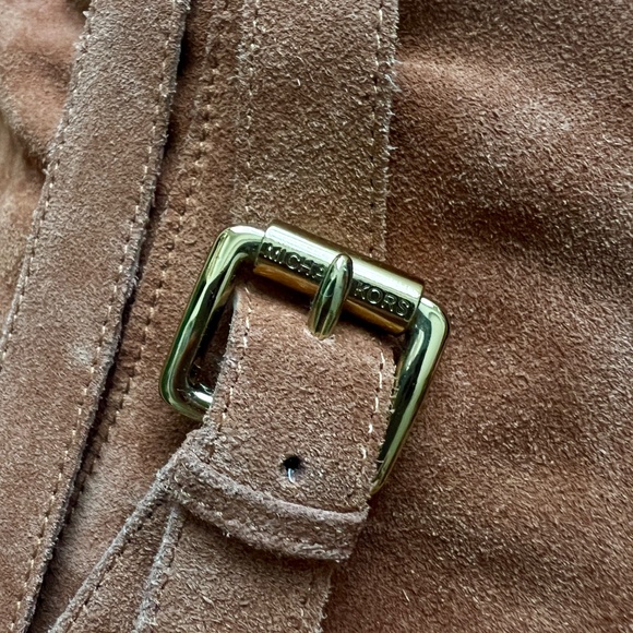 MK Burnt Cinnamon Suede Slouch Boots - Picture 11 of 11